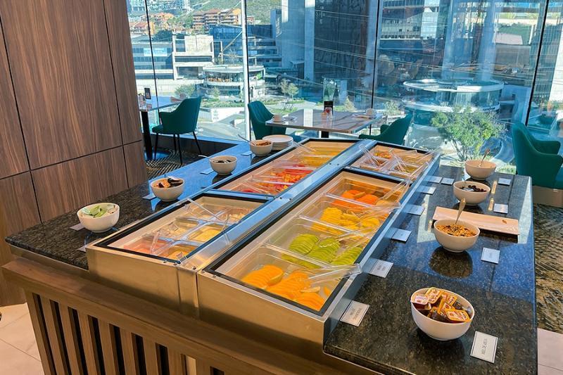 Hotel Safi Royal Luxury Metropolitan à San Pedro Garza Garcia Extérieur photo A salad bar at a restaurant